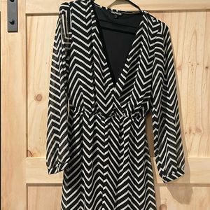 Express Chevron Dress